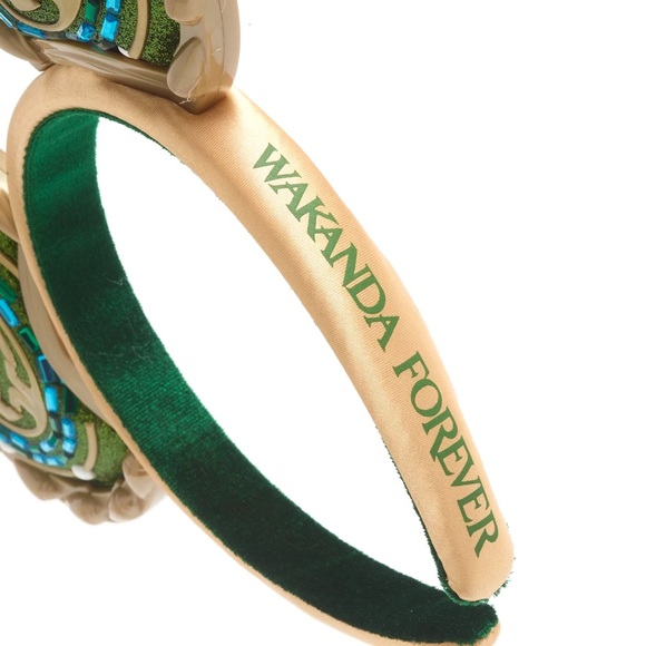 NWT Disney Black Panther: Wakanda Forever Mickey Mouse Ears For Adults 💚🤎 - Picture 5 of 9